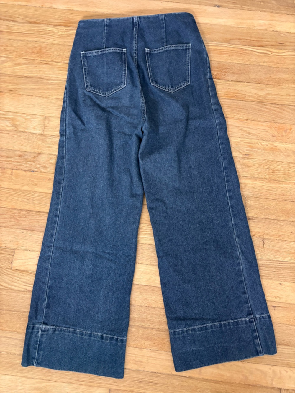 Cider Small Wide Leg 70s Style Jeans - Picture 2 of 6